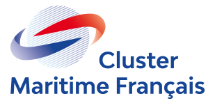 Cluster Maritime Français logo, national maritime network, Marine Weather Intelligence member since 2026