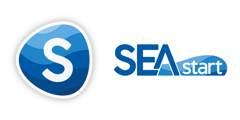 GICAN SEAstart logo, maritime sector startup programme for Marine Weather Intelligence