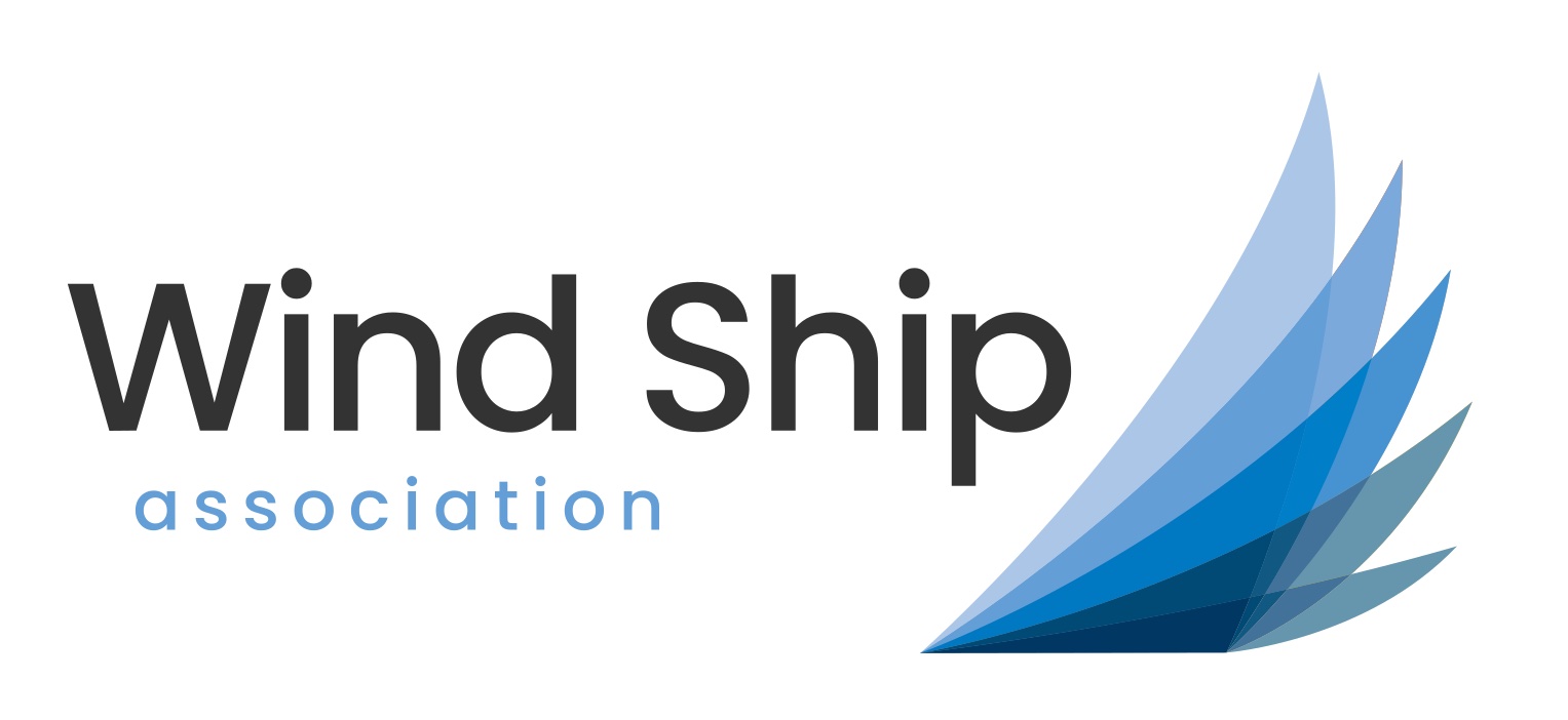 Wind Ship Association logo, wind-assisted propulsion professional network, Marine Weather Intelligence member